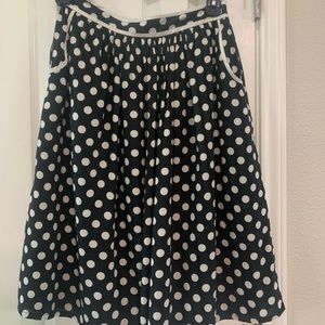 Unique Vintage Polka Dot Skirt